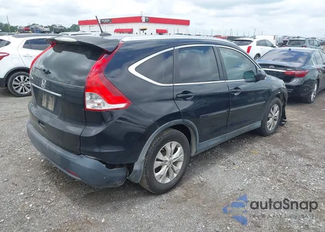 2013 Honda Cr-V Ex-L z USA, uszkodzony, nr VIN 2HKRM3H72DH516190